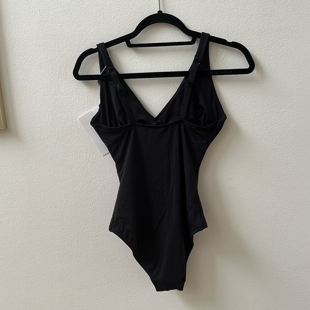 JETS Australian Elegant Black Swimsuit with Ruched Detail - Picture 4 of 8